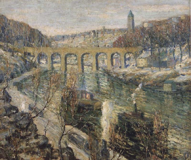 Ernest Lawson The Bridge Spain oil painting art